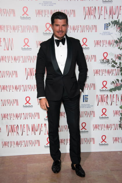 Vincent Niclo au d&icirc;ner de la mode du Sidaction