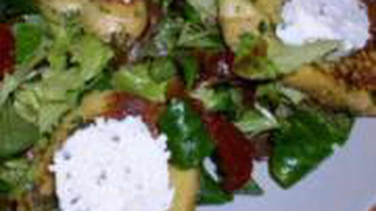 Pain perdu aux herbes et fromage de chèvre