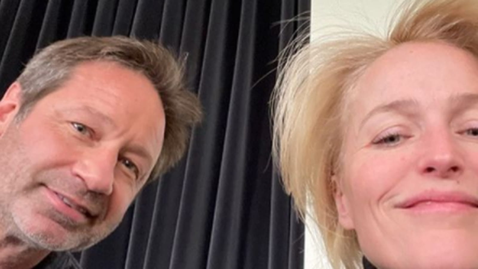 David Duchovny et Gillian Anderson