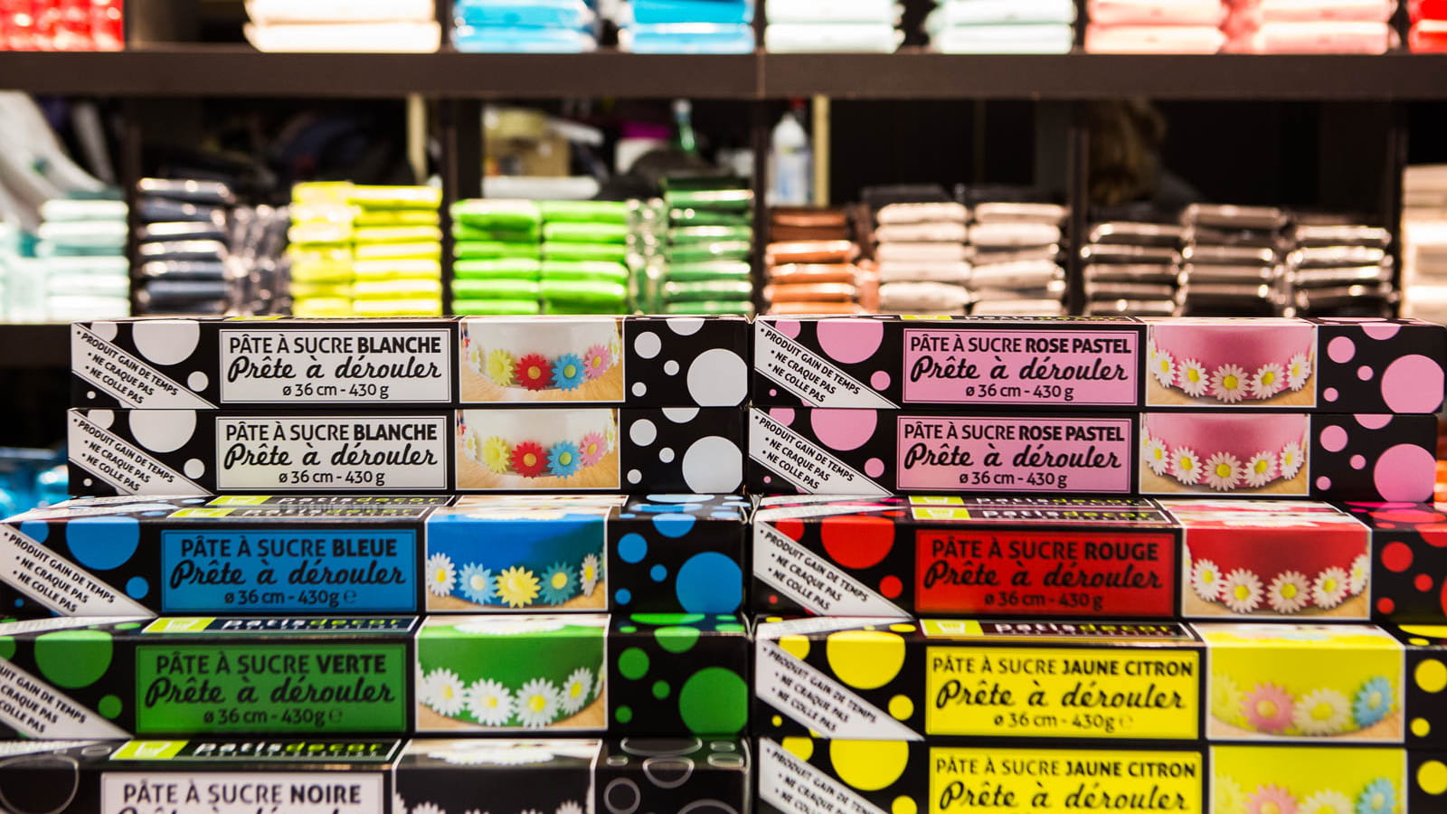 Pâte à sucre prête à dérouler