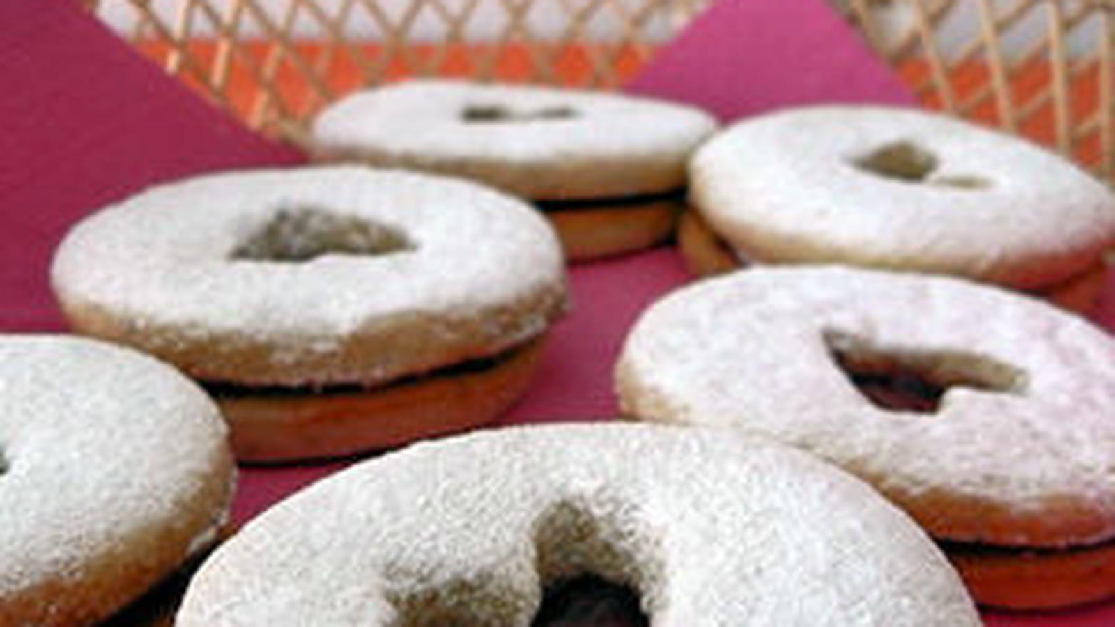 Sablés fourrés à la confiture