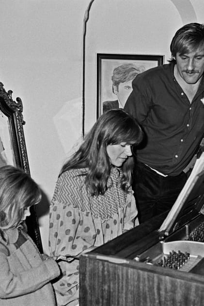 Gérard, Elisabeth et Julie Depardieu