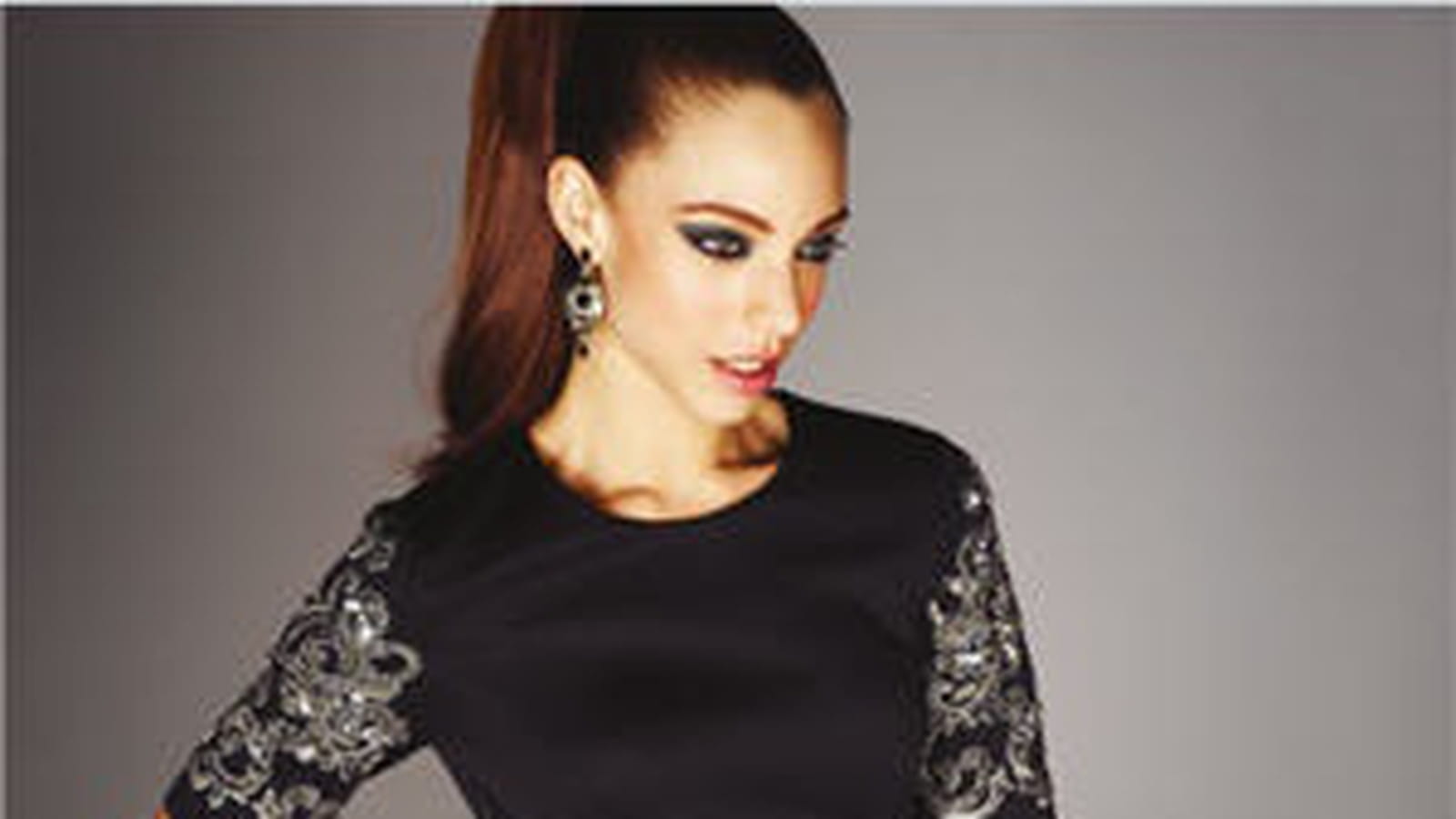 Robe noire de New Look
