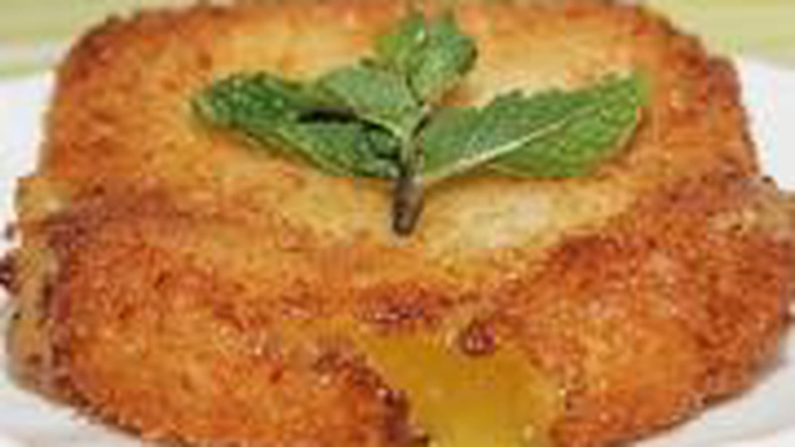 Lemon curd pané
