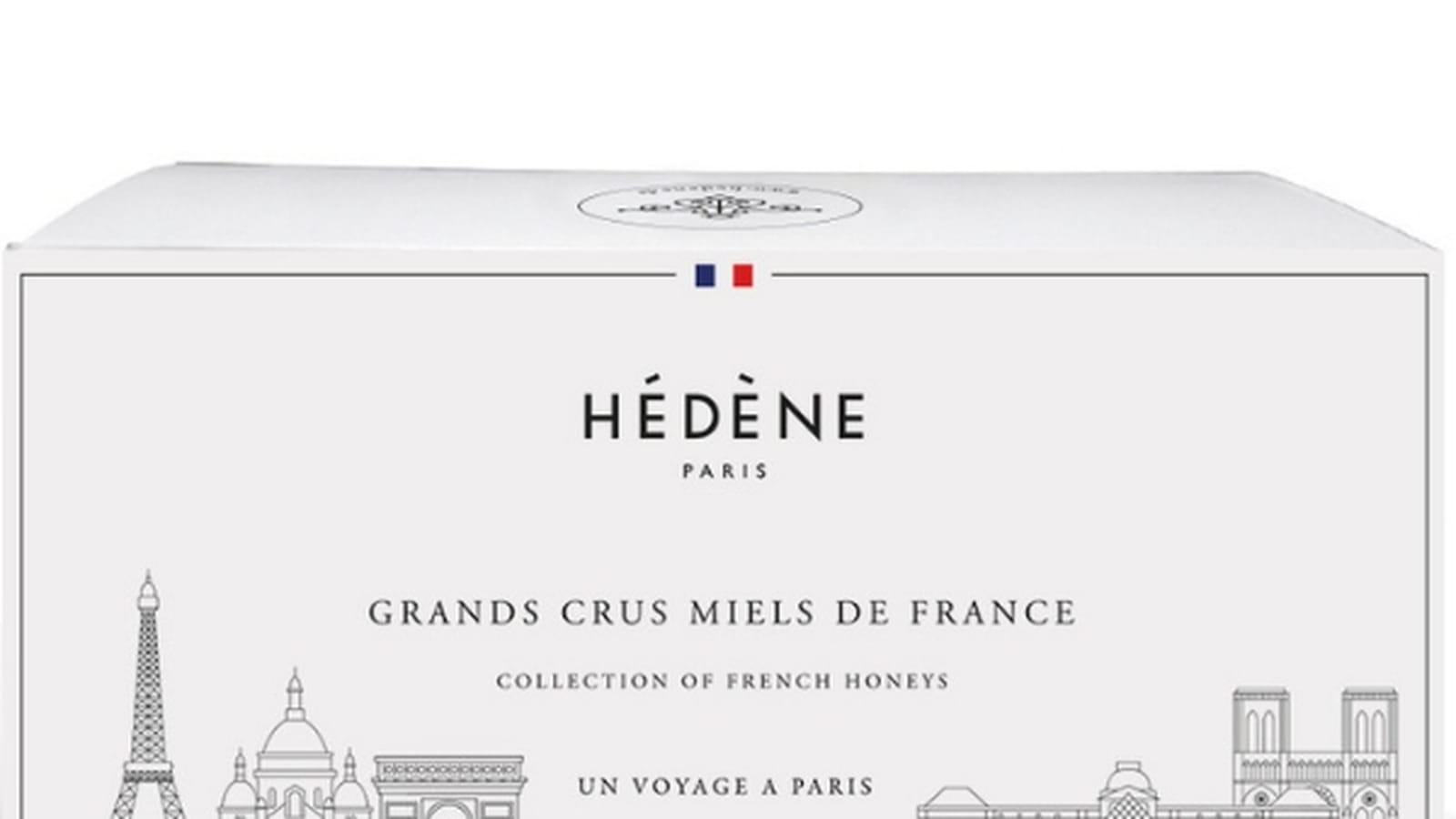 Le coffret grand crus miels Hédène « Un voyage à Paris » d'Hédène