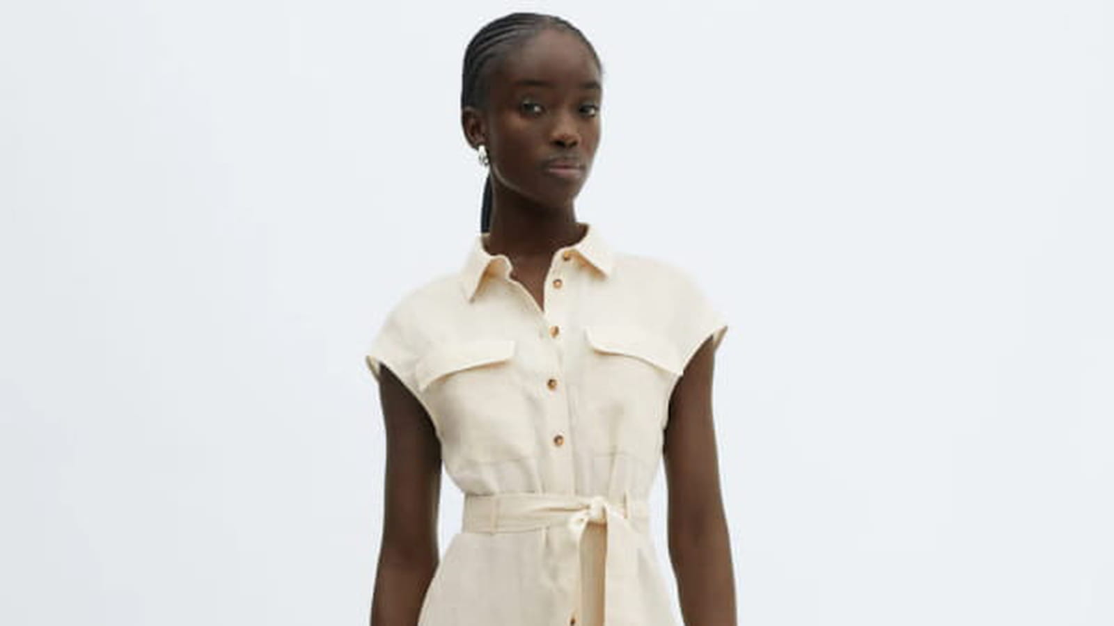 Robe chemisier Mango
