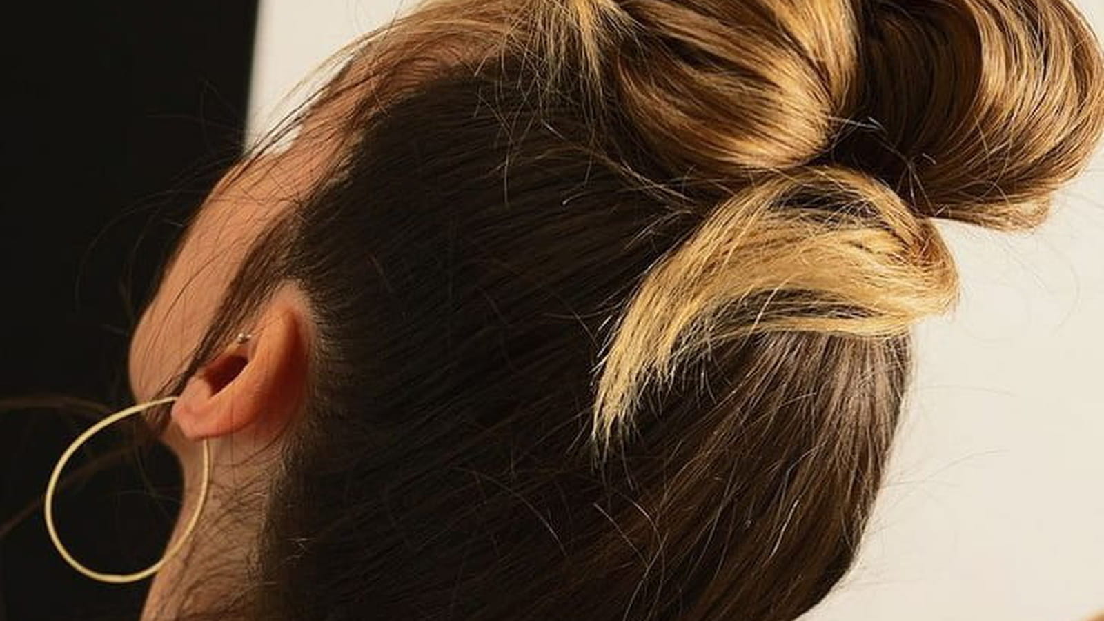 Chignon flou