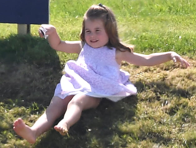 Princesse Charlotte, acrobate en herbe ?