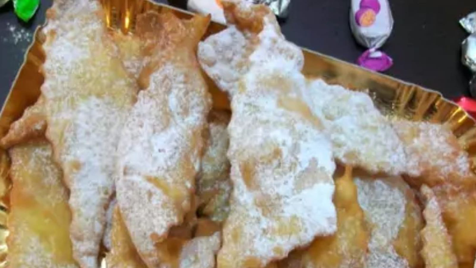 Les chiacchiere ou bugnes italiennes