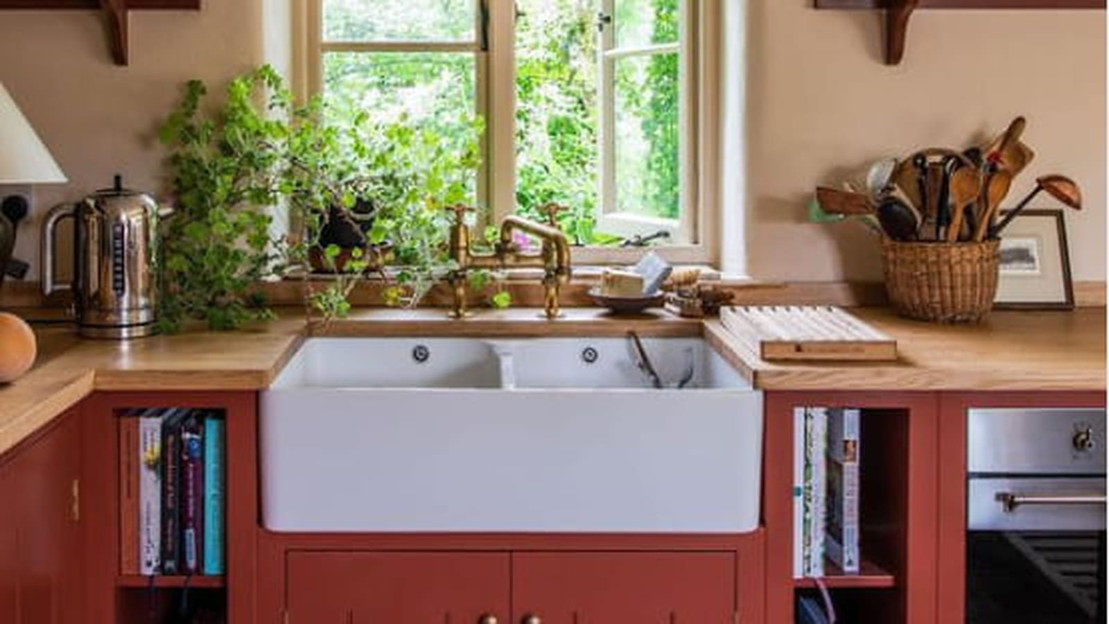 Cuisine terracotta & bois 