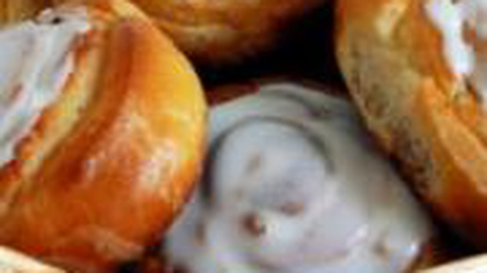 Escargots fourrés à la crème pâtissière