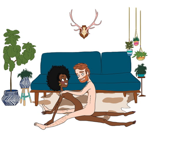 La position des ciseaux imbriqués