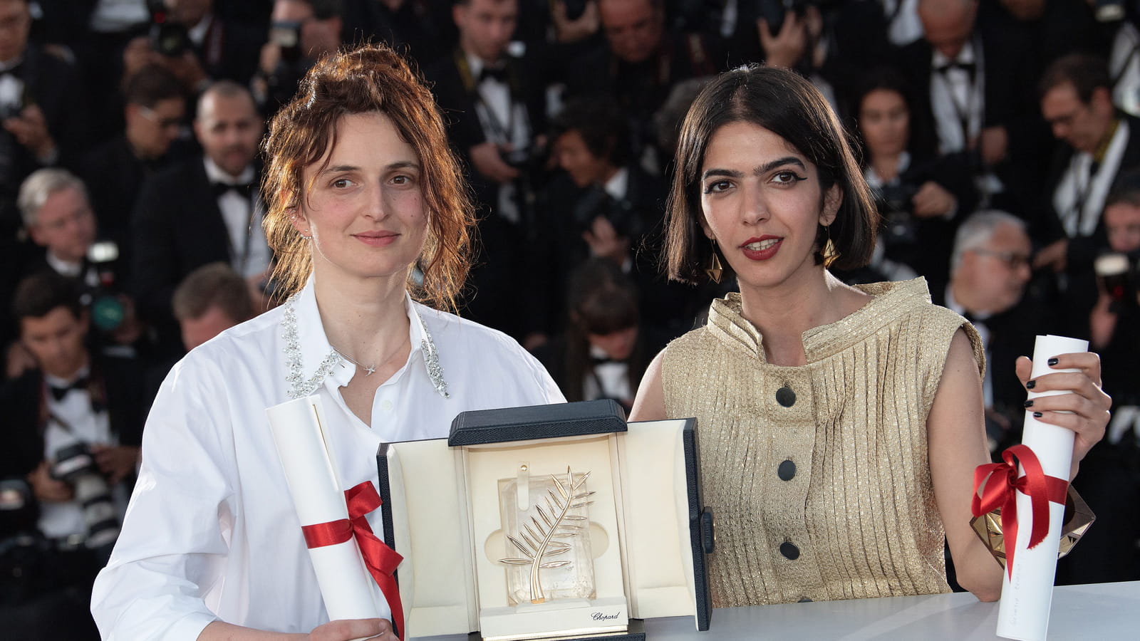  Alice Rohrwacher et Solmaz Panahi