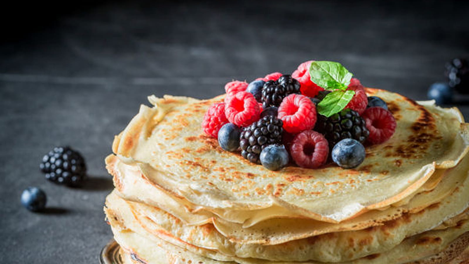 Les gaufres et crêpes allégées