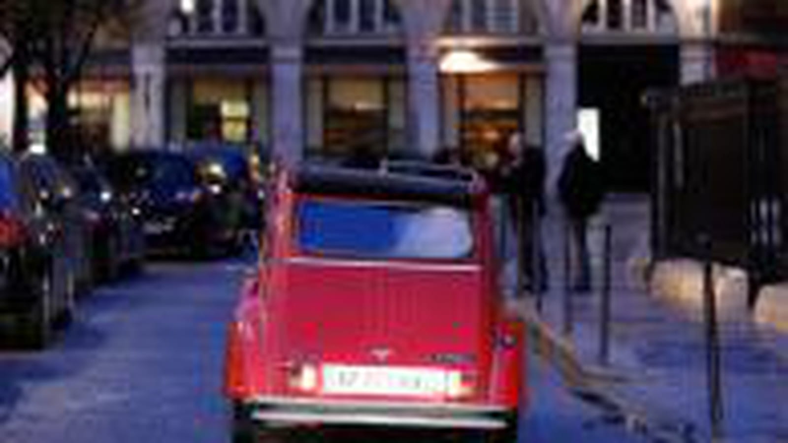 Départ en 2 CV