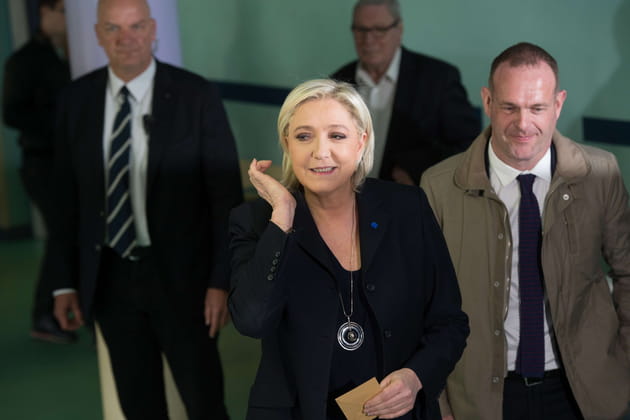 Marine Le Pen à Henin-Beaumont