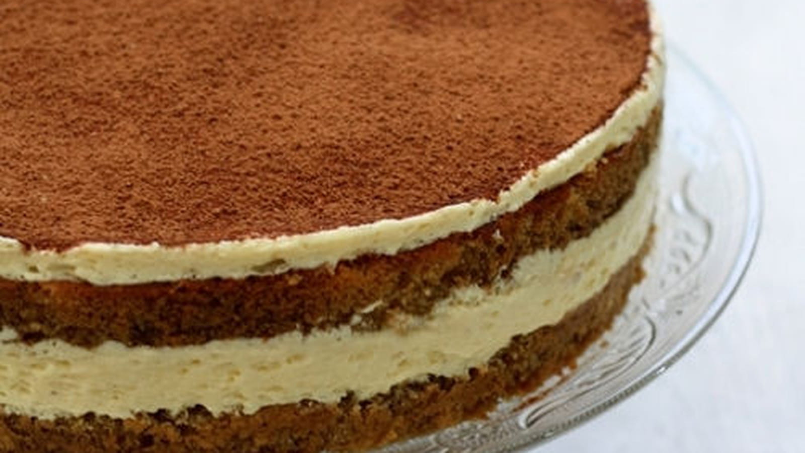 Tiramisu en version gâteau