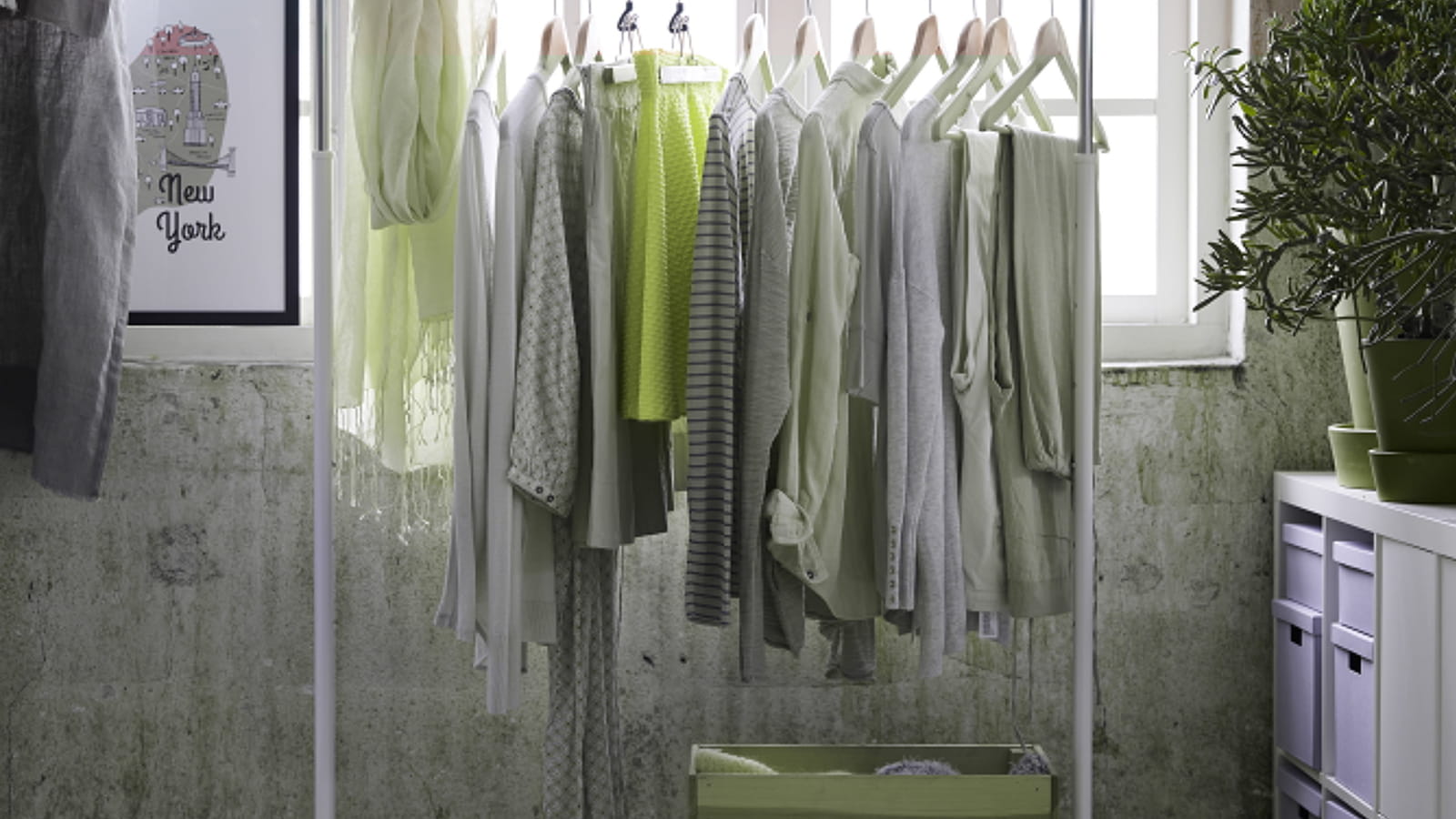 Portant à vêtements Rigga Ikea 