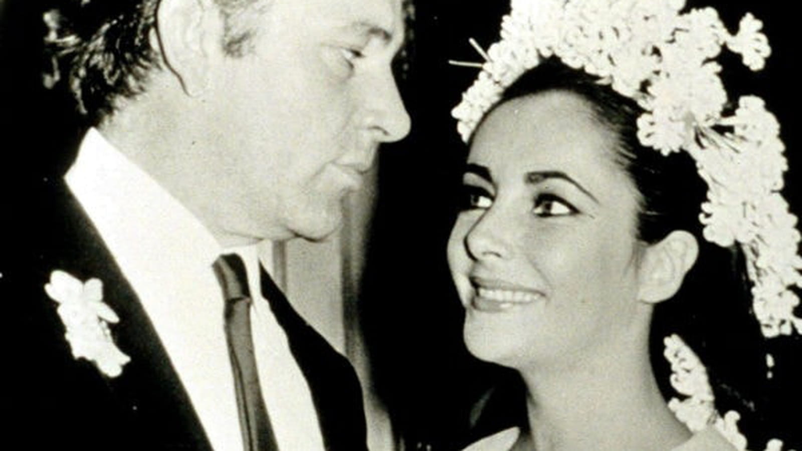 Liz Taylor et Richard Burton