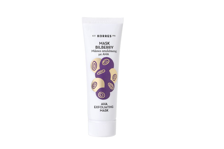 Masque Peeling Bilberry de Korres