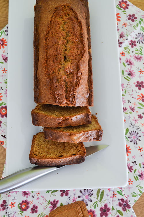 Quatre quarts au spéculoos