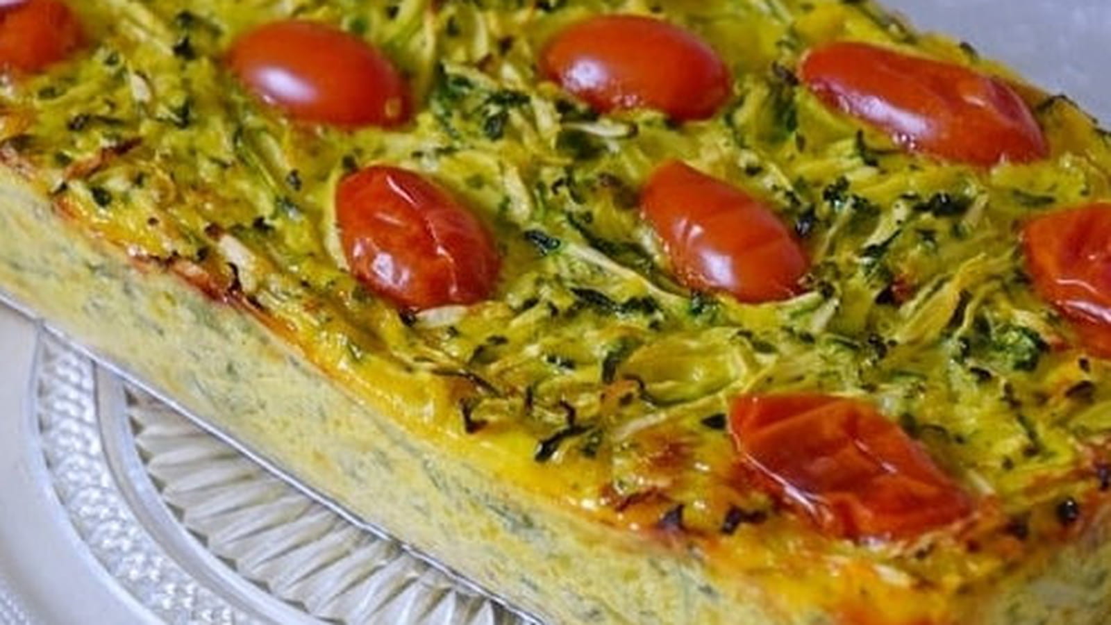 Flan aux courgettes parfumé au lait de coco