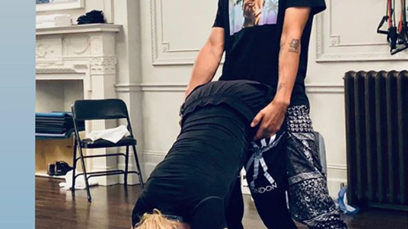 Madonna et Ahlamalik Williams