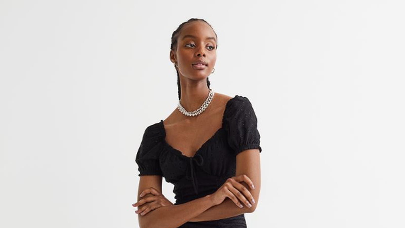 Robe froncée