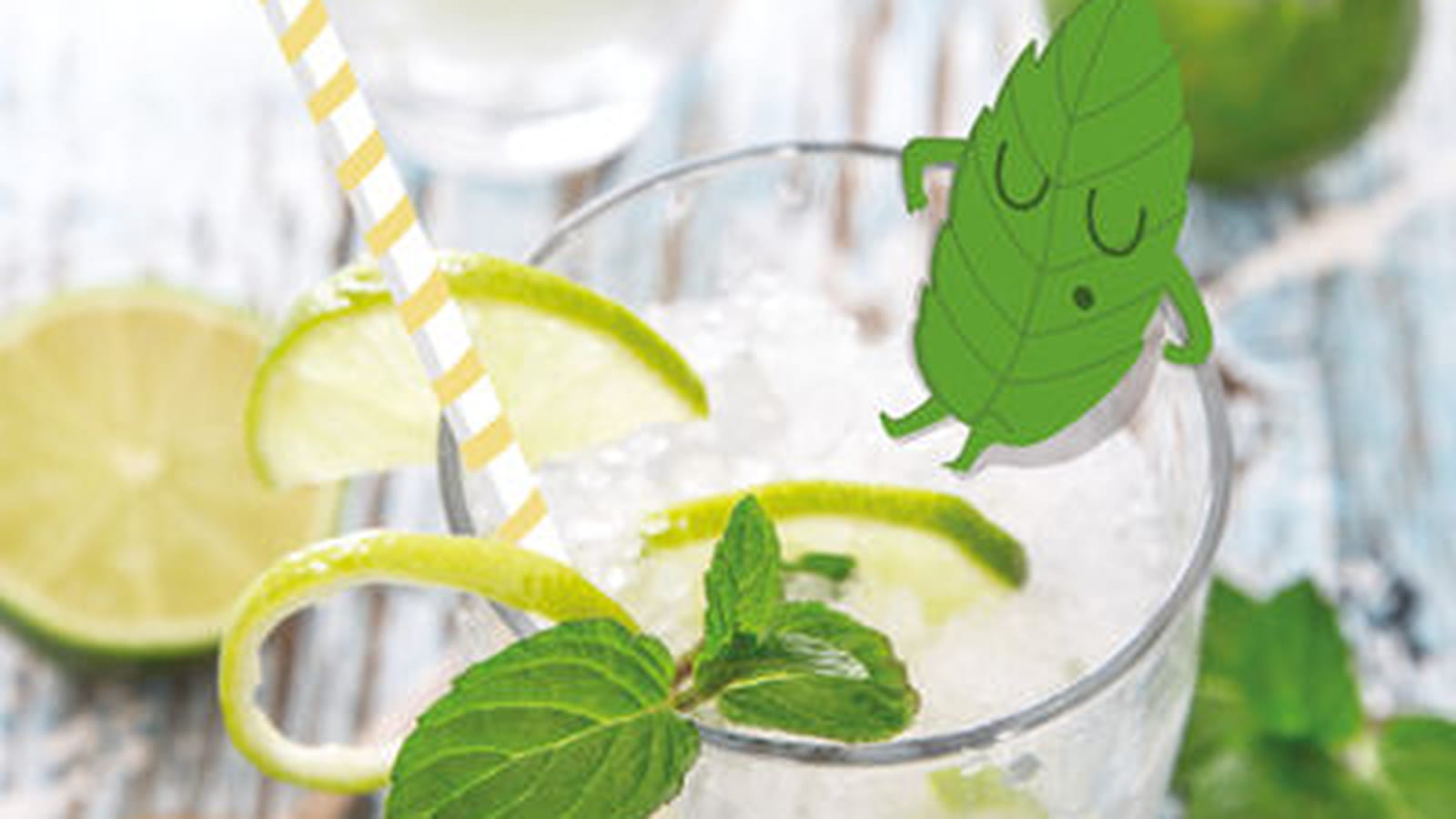 Mojito cocktail sans alcool pour les enfants