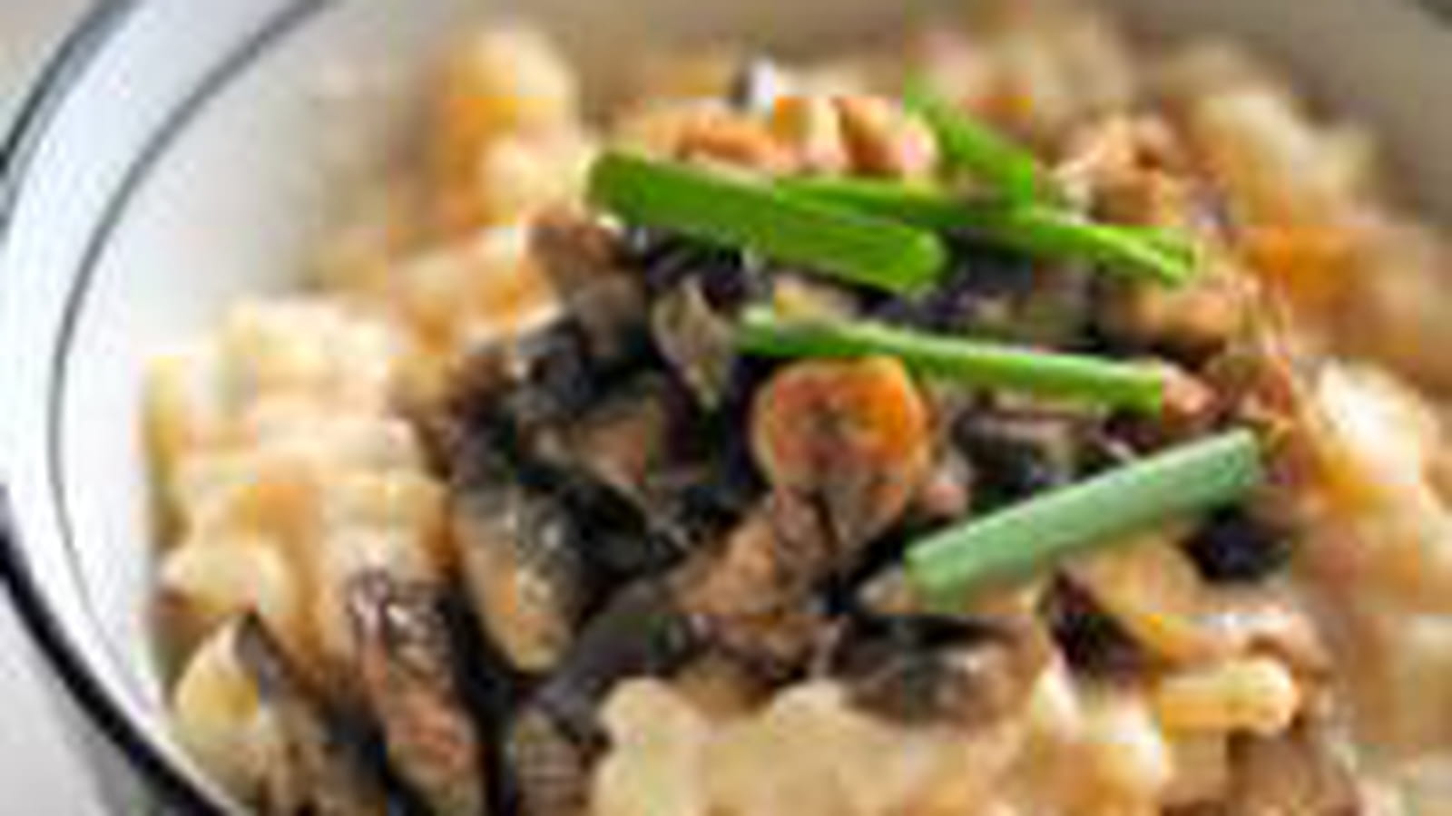 Risotto au camembert et champignons de Paris