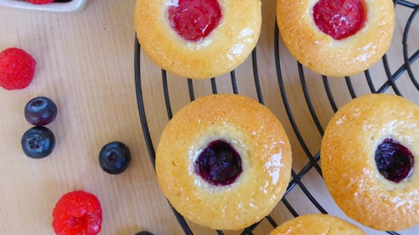 Financiers vegan sans oeufs et sans beurre
