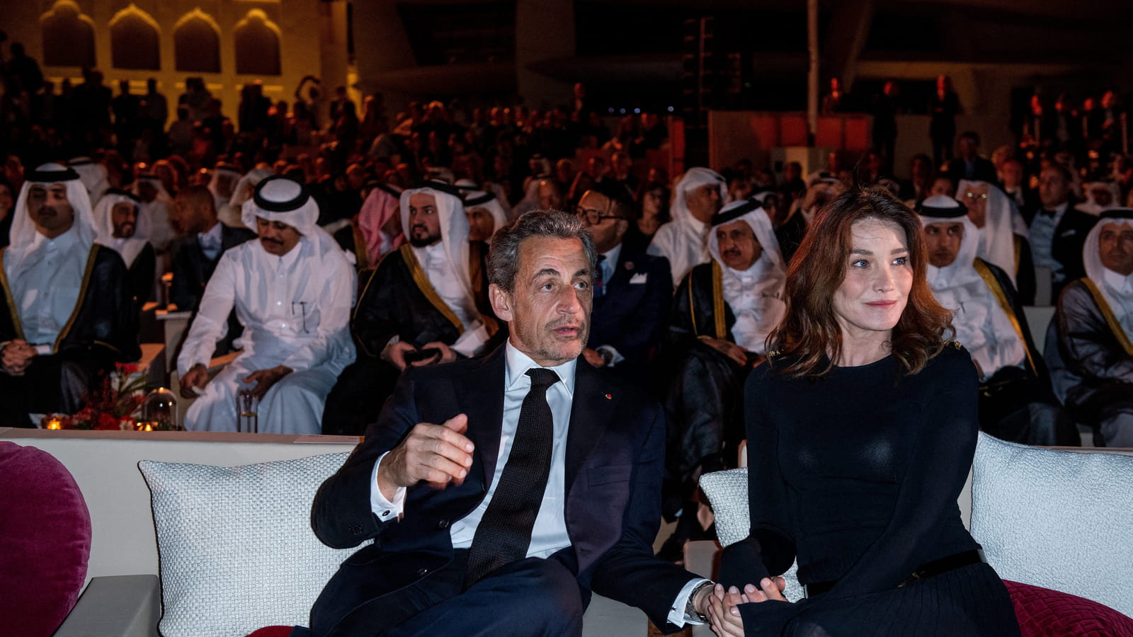 Nicolas Sarkozy et Carla Bruni 