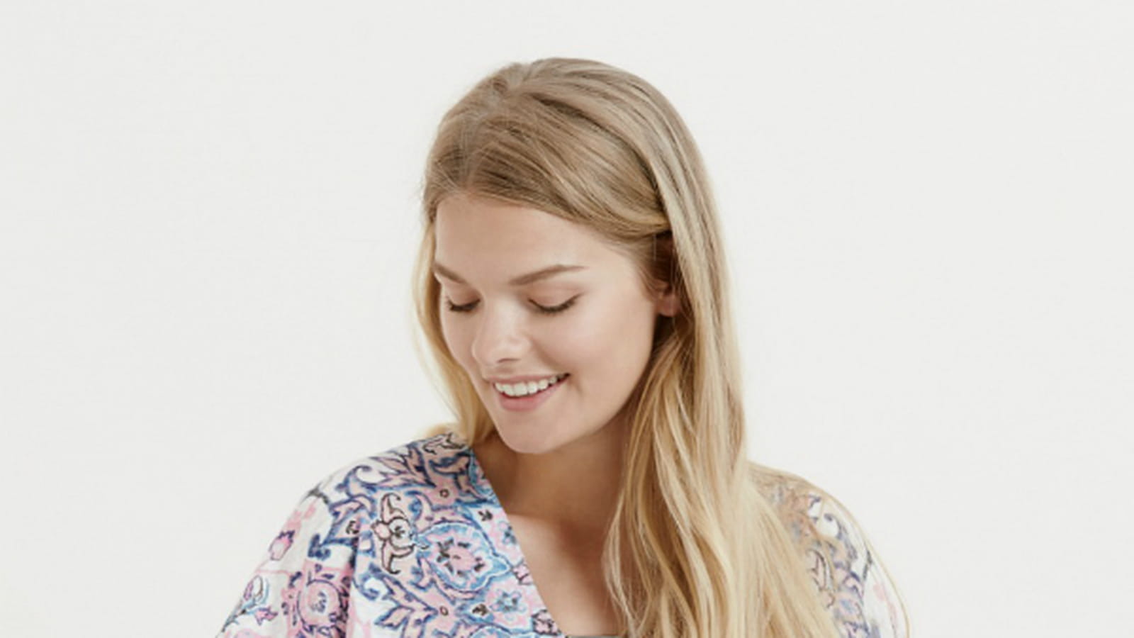 T-shirt Mango Violeta