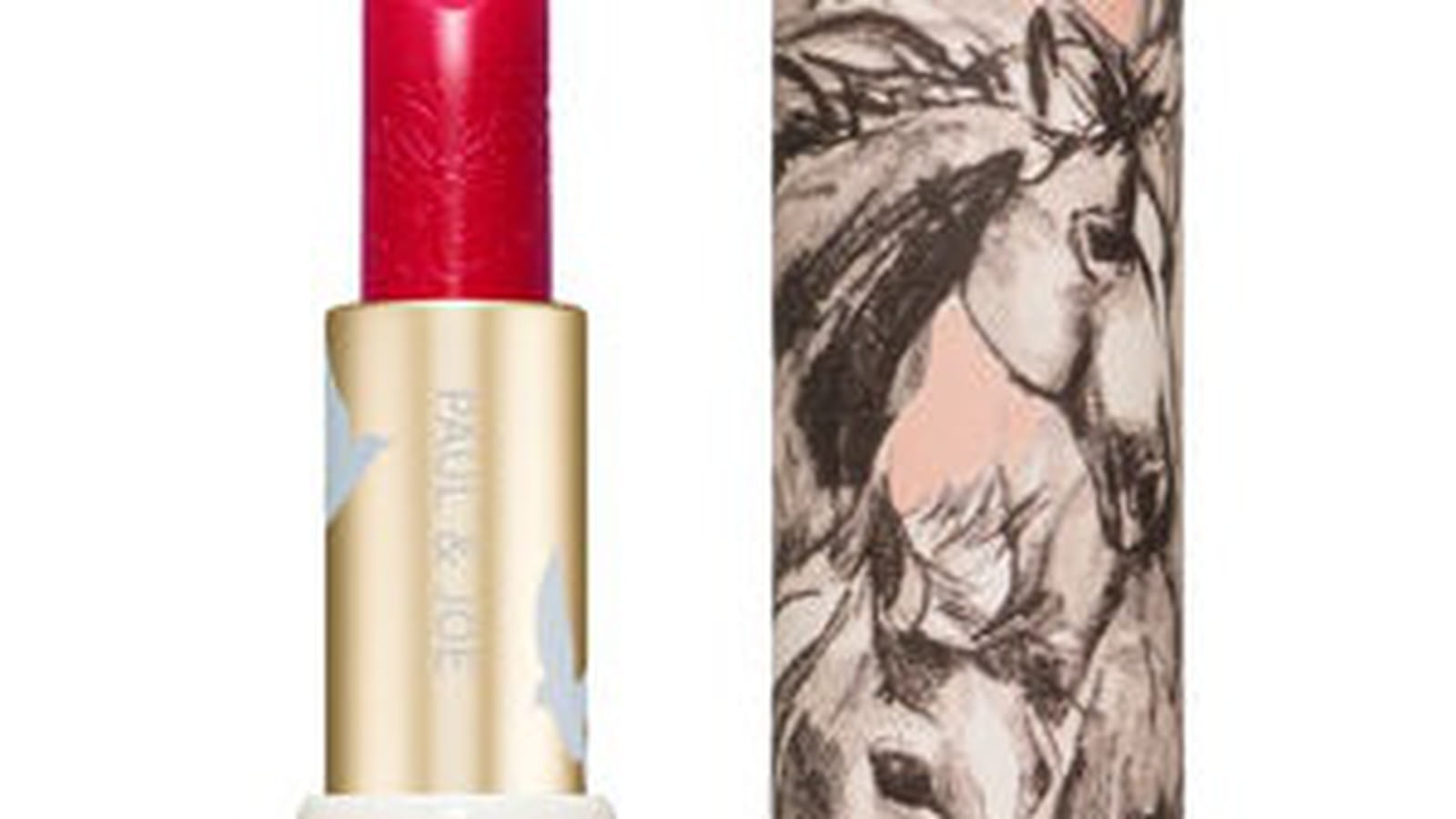 Rouge à lèvres et étui de Paul & Joe Beauté