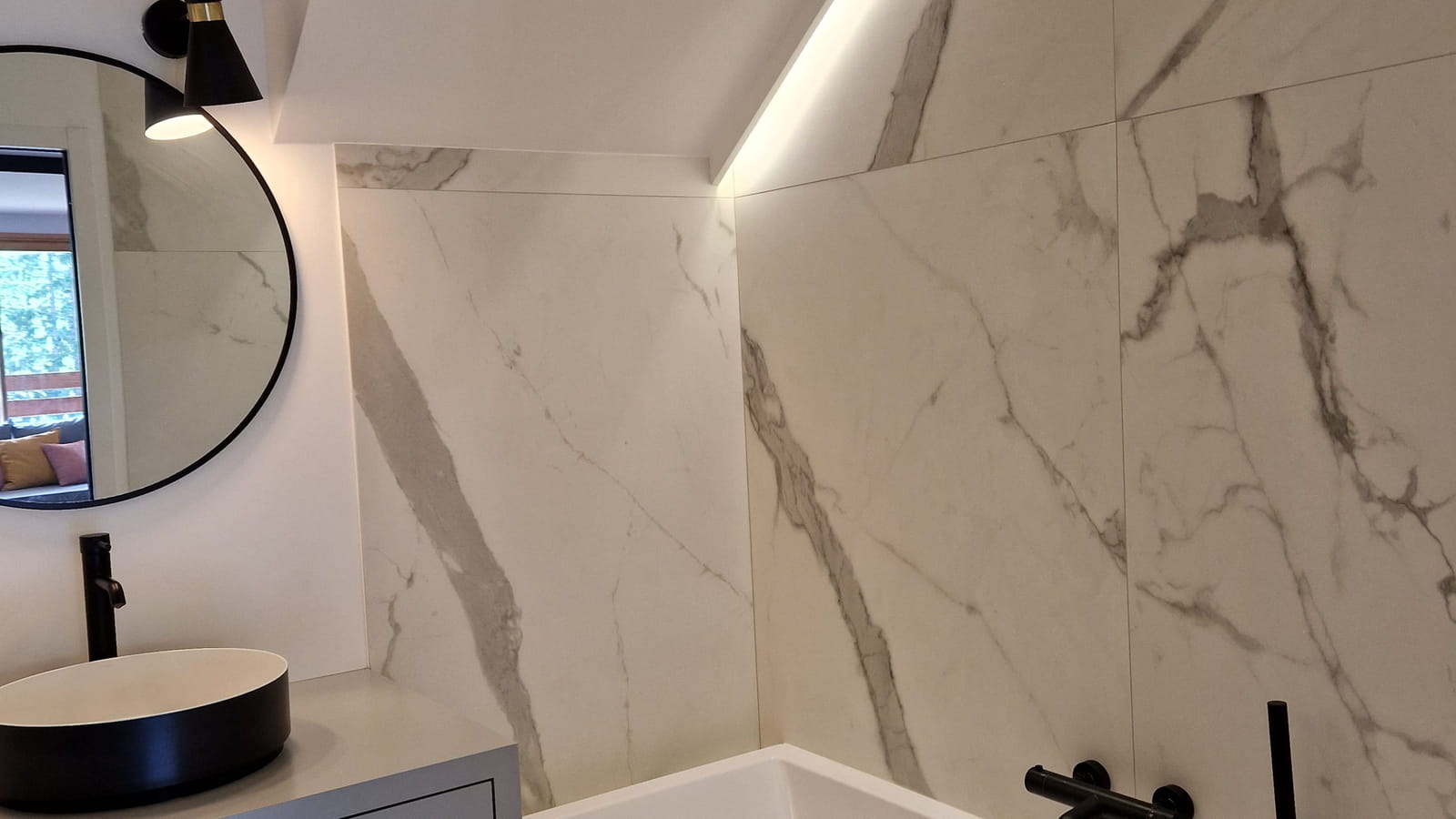 Salle de bains studio 2 après