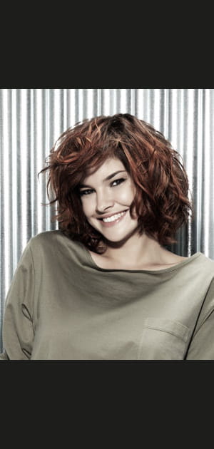 Coupe mi-longue d&eacute;grad&eacute;e