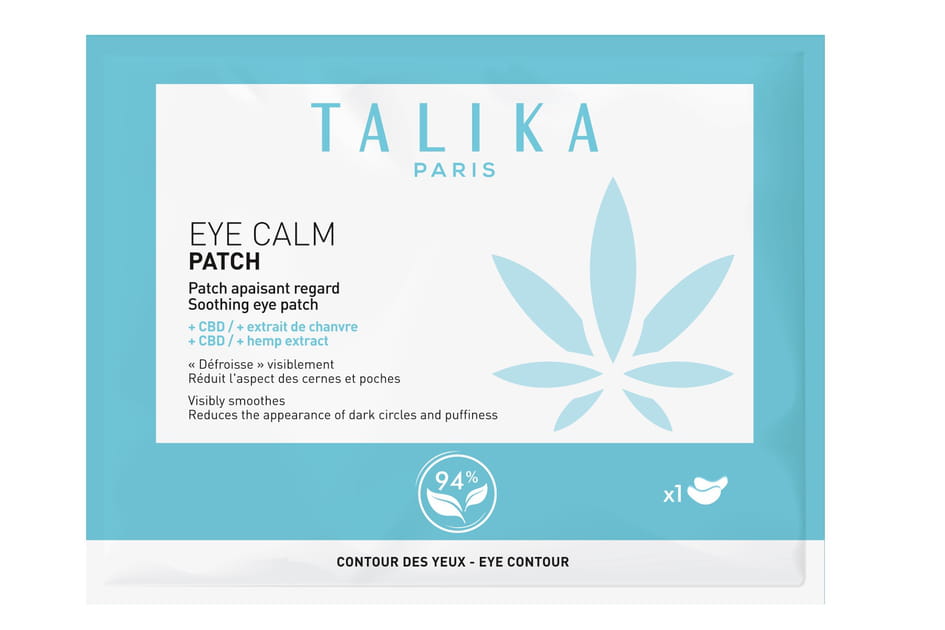 L'Eye Calm Patch au CBD de Talika