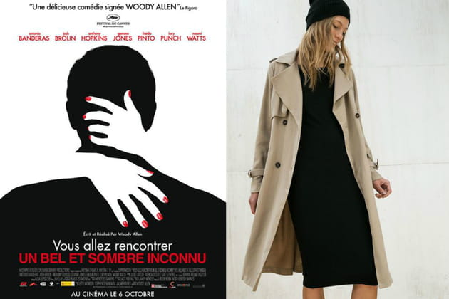 Un trench fa&ccedil;on Sally dans "Vous allez rencontrer un bel et sombre inconnu"