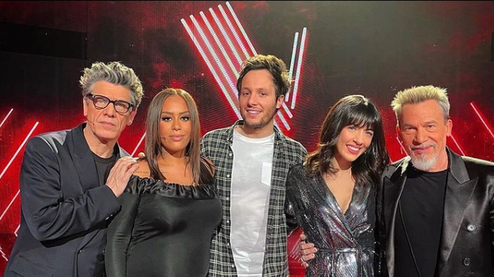 Marc Lavoine, Amel Bent, Vianney, Florent Pagny et Nolwenn Leroy