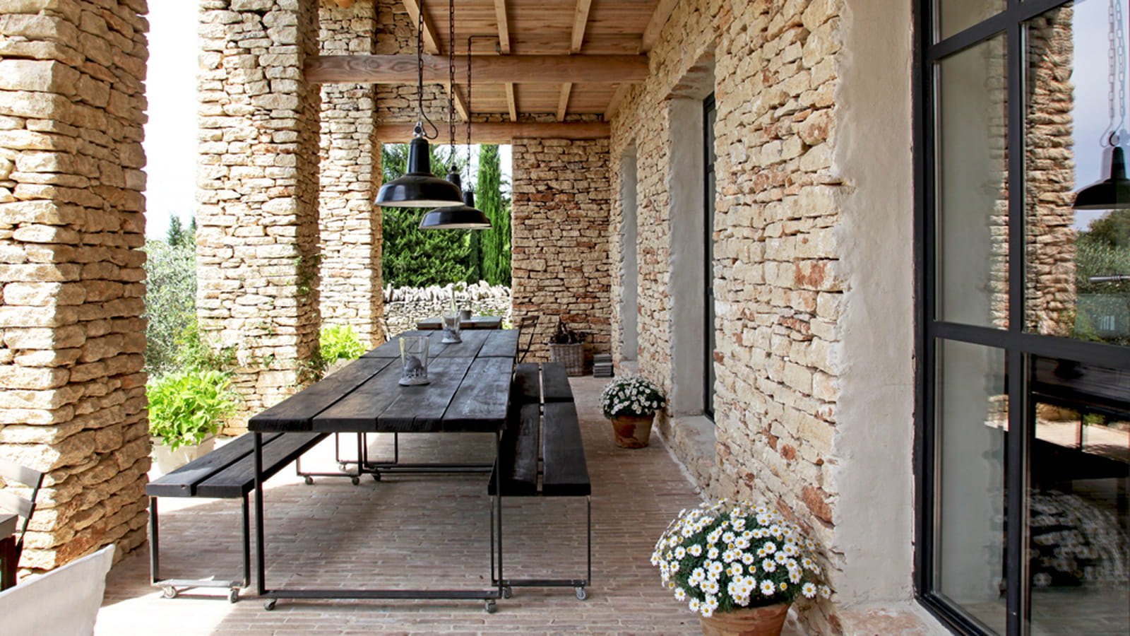 Terrasse conviviale