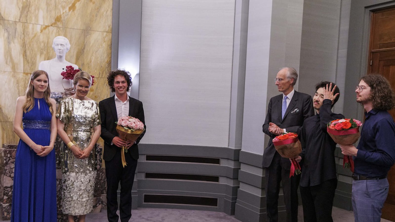 Mathilde de Belgique et Eleonore 