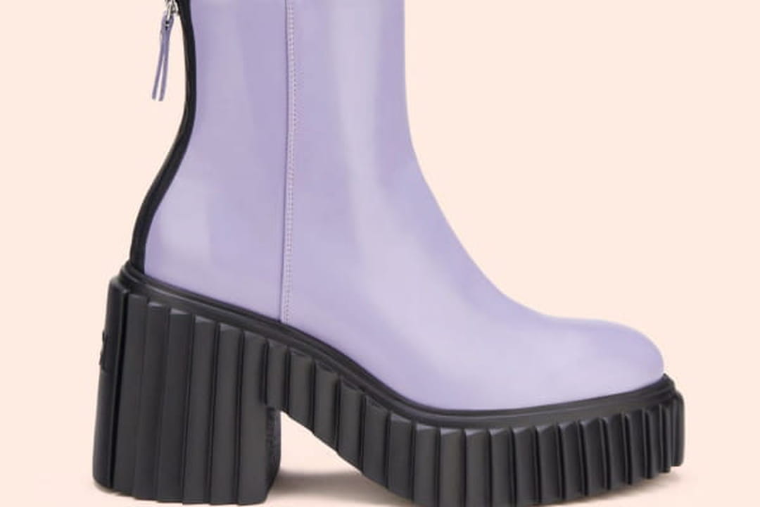 Bottines avec fermeture éclair