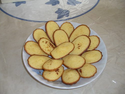 Madeleines au citron (Madeleine dessert)