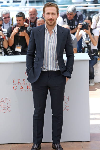 Ryan Gosling en chemise fantaisie