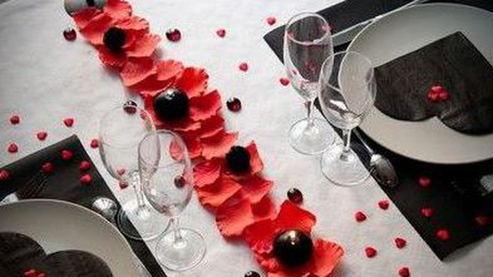 Table rouge et noir