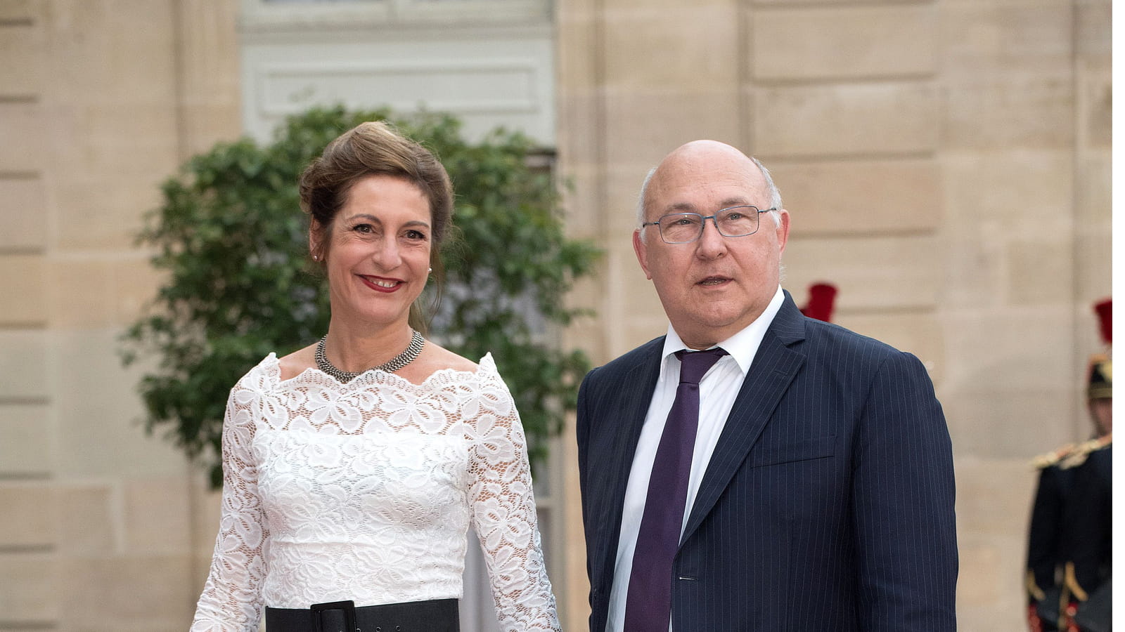Valérie de Senneville et Michel Sapin