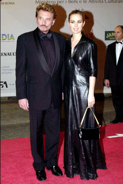 Avant&nbsp;: L&aelig;ticia Hallyday &agrave; 27&nbsp;ans en robe longue en cuir