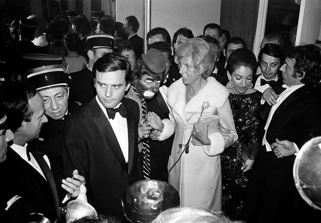 Avec Claude Pompidou et Jerry Lewis