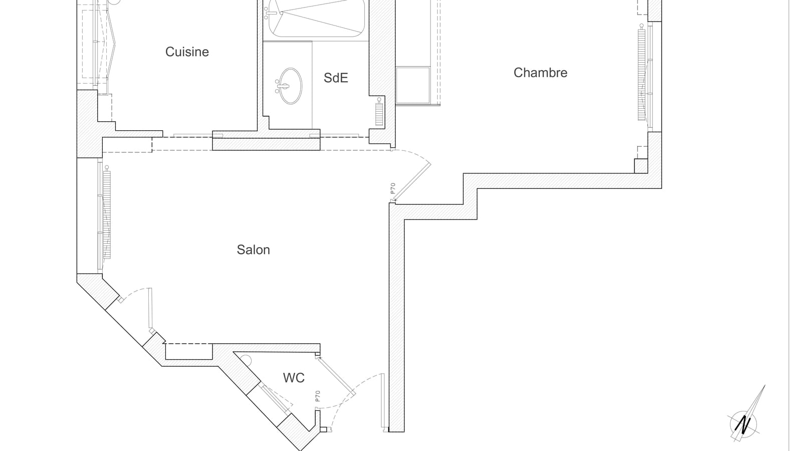 Plan existant