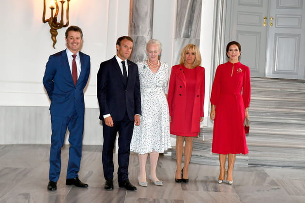 Sous les ors du palais Amalienborg